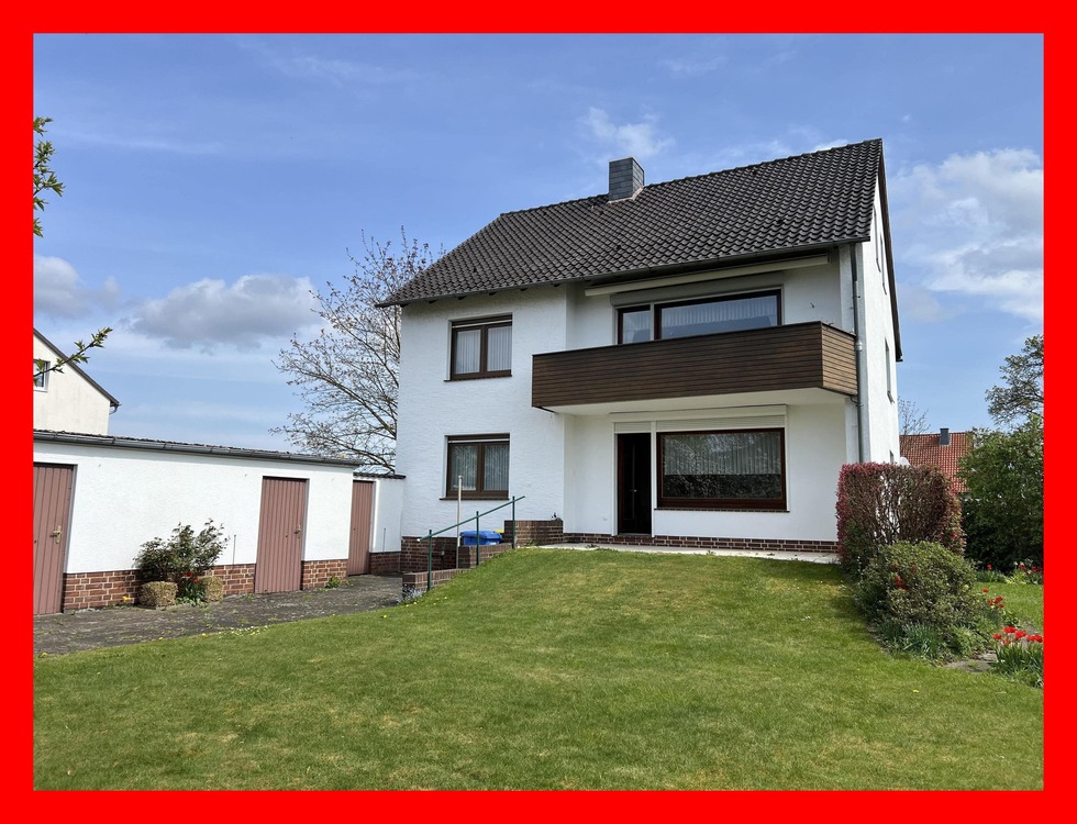 Rückansicht des Hauses