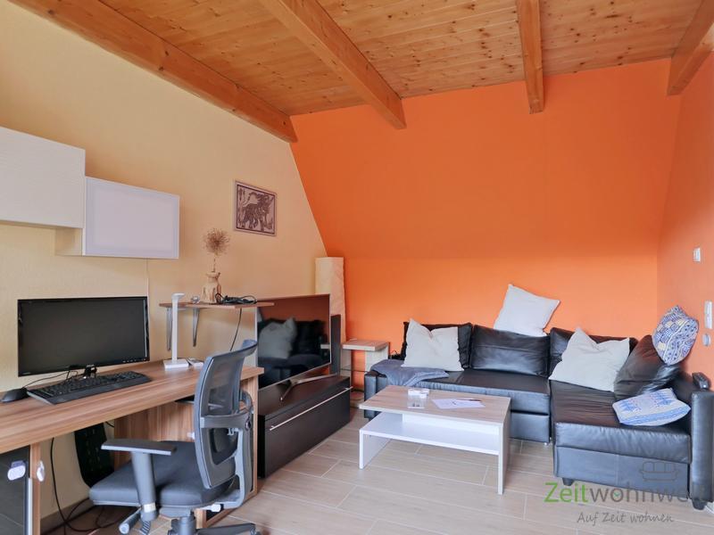 Thumbnail-(EF1086_M) Jena: Wöllnitz, kleine möblierte Haushälfte mit Balkon, Wlan und Fahrrad inklusive