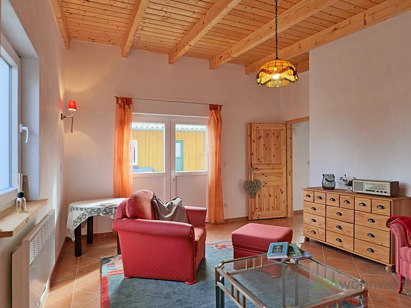 Thumbnail-(EF0310_M) Weimar: Gelmeroda, modernes kleines Wohnhaus mit Terrasse und Grundstück, vollmöbliert, WLAN inklusive