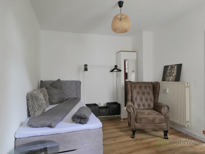 Thumbnail-(EF1320_M) Jena: West, neu möbliertes City-Apartment in absolut ruhigem Hinterhaus, nur ca. 400 Meter zum JenTower