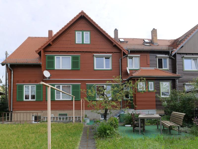 Thumbnail-(EF1141_M) Dresden: Briesnitz, möbliertes Holzhaus mit Garten und PKW-Stellplatz