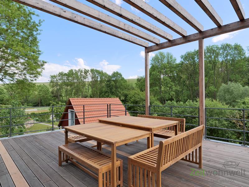 Thumbnail-(EF0914_M) Erfurt: Möbisburg-Rhoda, modernes möbliertes Wohnhaus in traumhafter grüner Wohnlage, WLAN, Balkon, Service