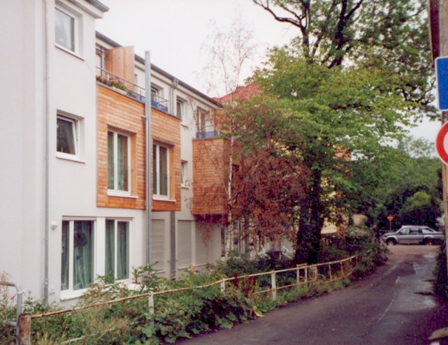 EinfamHäuser in der Dreikronengasse