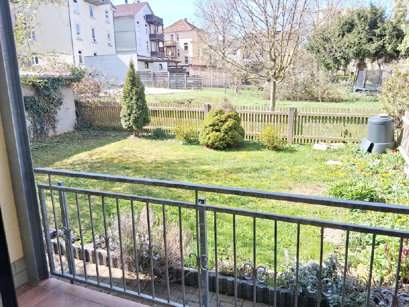 Thumbnail-Gemütliche 3-Raum-Wohnung mit Balkon in kleinem Mehrfamilienhaus