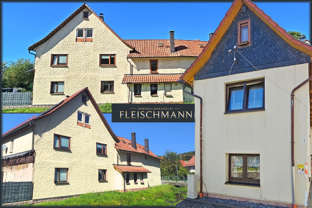 Thumbnail-Charmantes Fachwerkhaus mit saniertem Wohnbereich, Terrasse und vielfältigem Gestaltungspotenzial