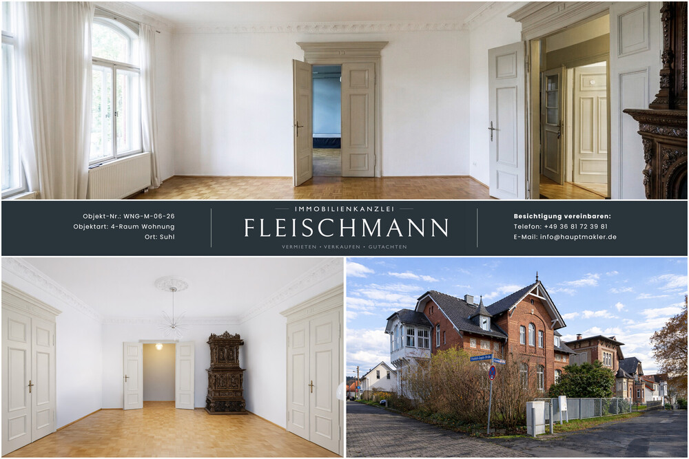 Thumbnail-Familienfreundliche 4-Zimmer-Wohnung mit Altbaucharme, Garten & Homeoffice-Option