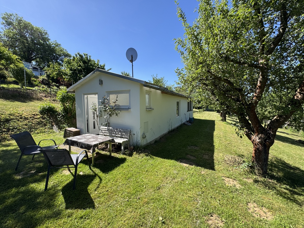 Thumbnail-Eigentumsgarten mit Bungalow und Nebengebäude in Gera-Zschippern