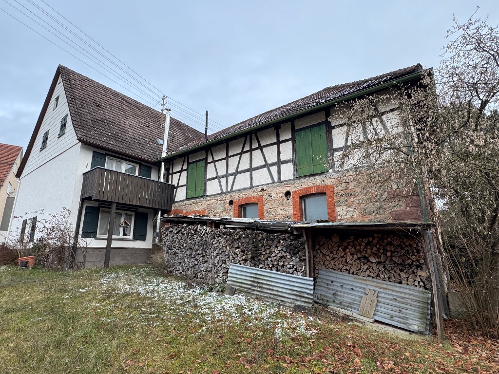 Thumbnail-Hier können Sie sich verwirklichen - Bauernhaus mit Scheune und Stall in Aussichtslage von Ebhausen