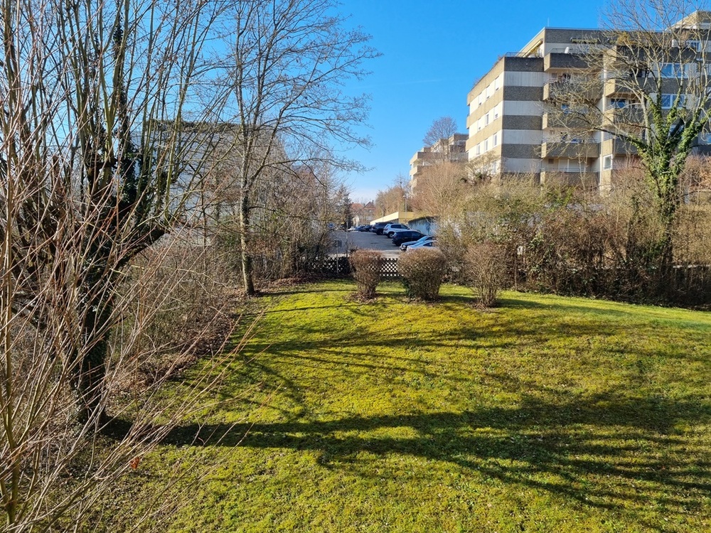 Blick vom Balkon