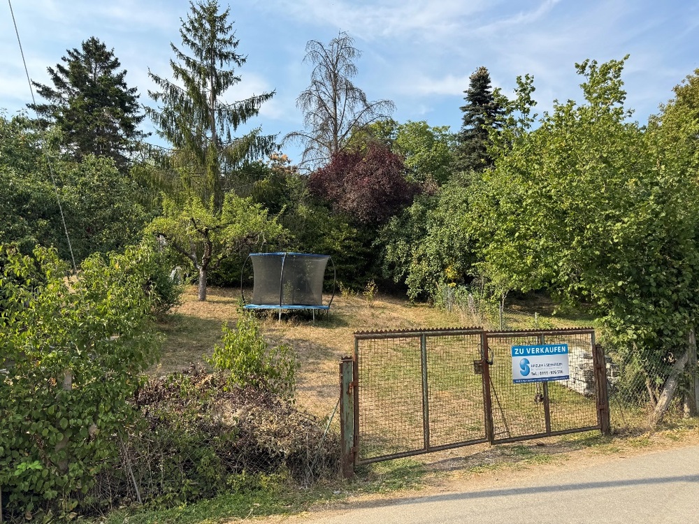 Thumbnail-Schönes Gartengrundstück mit 2-Zimmer-Gartenhaus, Schuppen und Baumhaus in S-Hoffeld beim Weidachtal