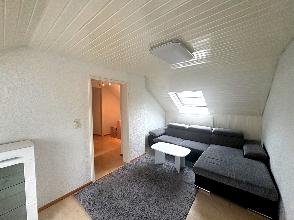 Thumbnail-Kompakte und möblierte 2,5-Zimmer-Dachgeschosswohnung im Herzen von Altbach