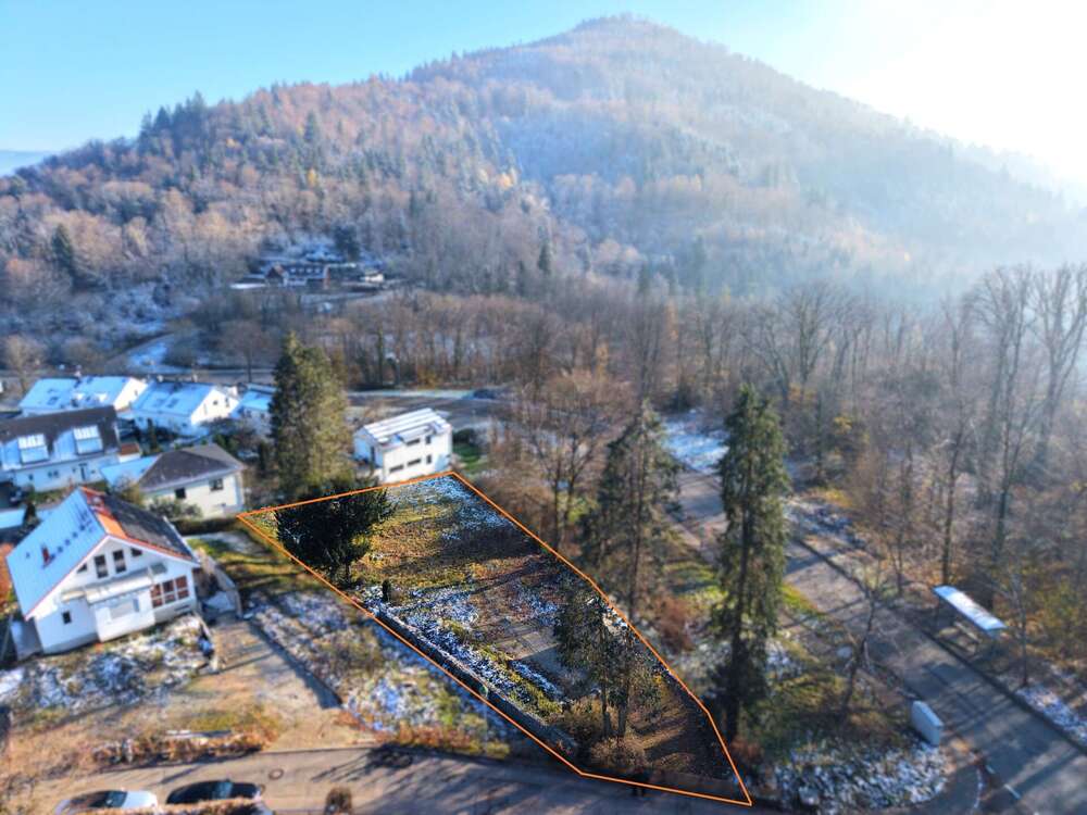 Thumbnail-Grundstück zu verkaufen in Baden-Baden Ebersteinburg 599.000,00 € 1059 m²