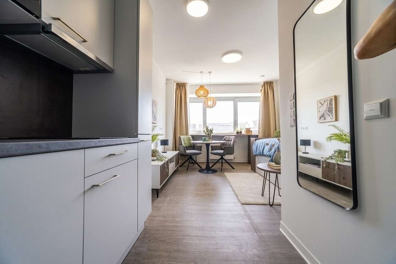 Thumbnail-Wohnung zum Mieten in Frankfurt-Niederrad 680,00 € 21 m²
