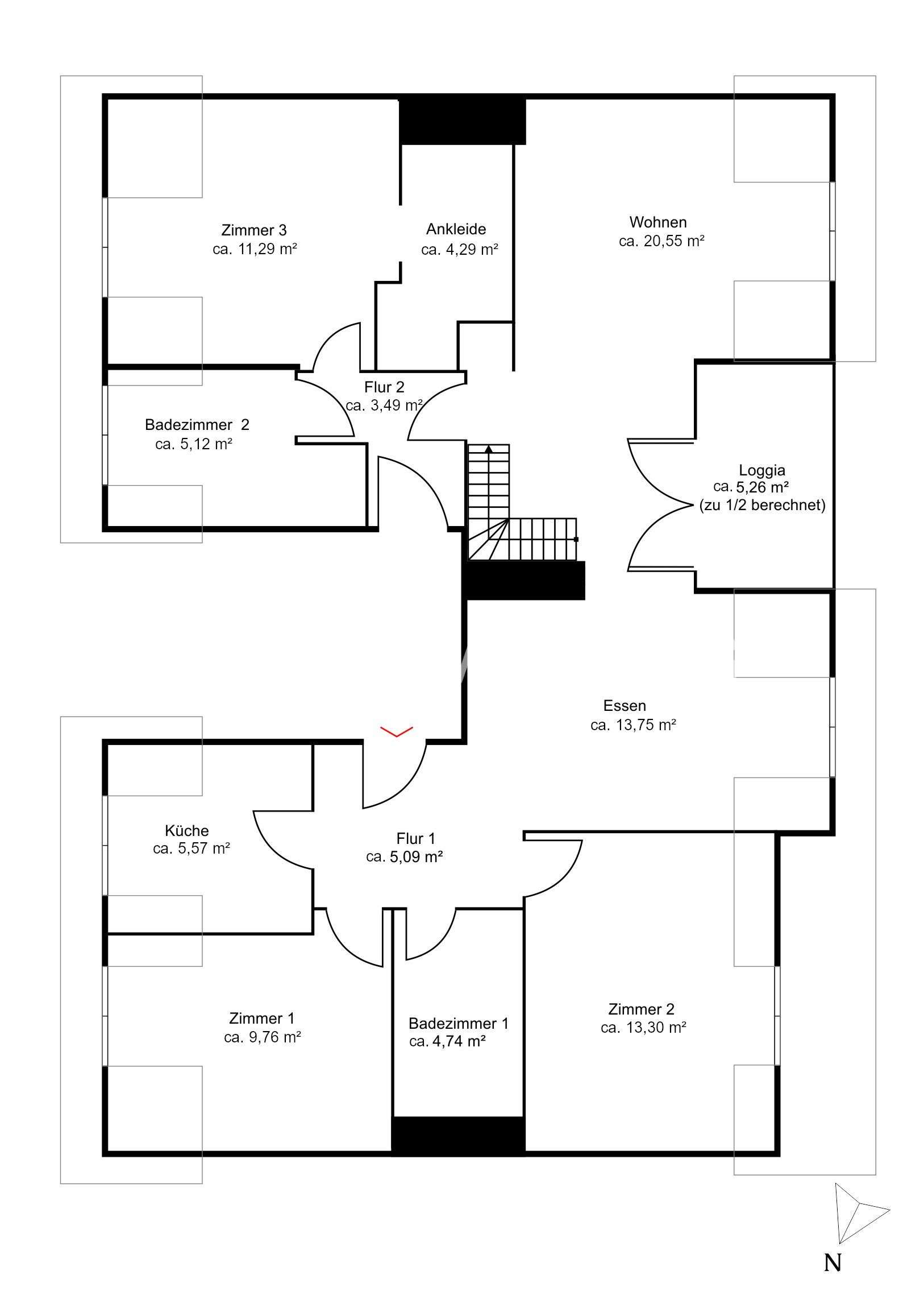 Thumbnail-Wohnung zum Kaufen in München 1.195.000,00 € 100 m²
