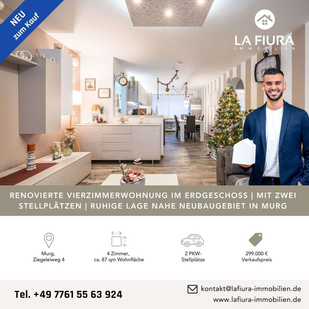 Thumbnail-Wohnung zum Kaufen in Murg 299.000,00 € 87.25 m²