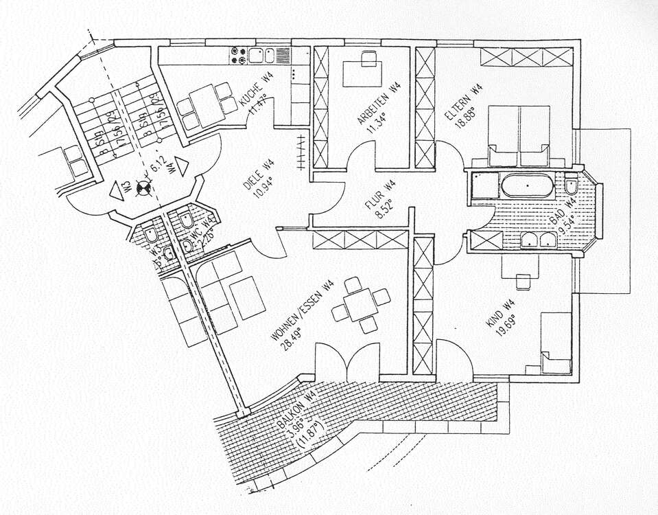 Thumbnail-Wohnung zum Mieten in Bielefeld 1.295,00 € 127 m²