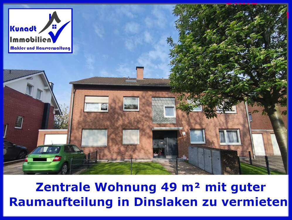 Thumbnail-Wohnung zum Mieten in Dinslaken 365,00 € 49 m²