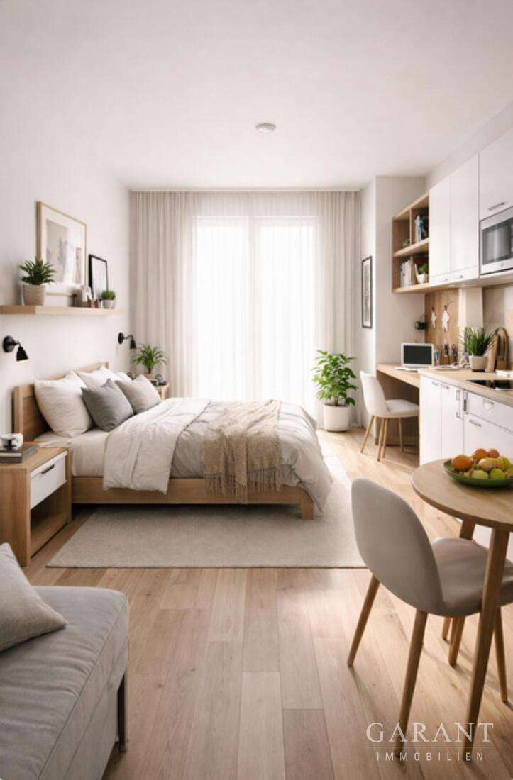 Thumbnail-Wohnung zum Kaufen in Augsburg 185.000,00 € 28 m²