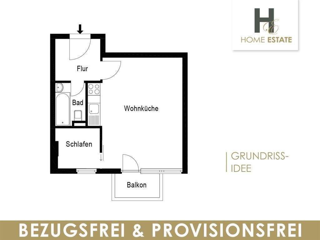 Thumbnail-Wohnung zum Kaufen in Berlin 190.000,00 € 35 m²