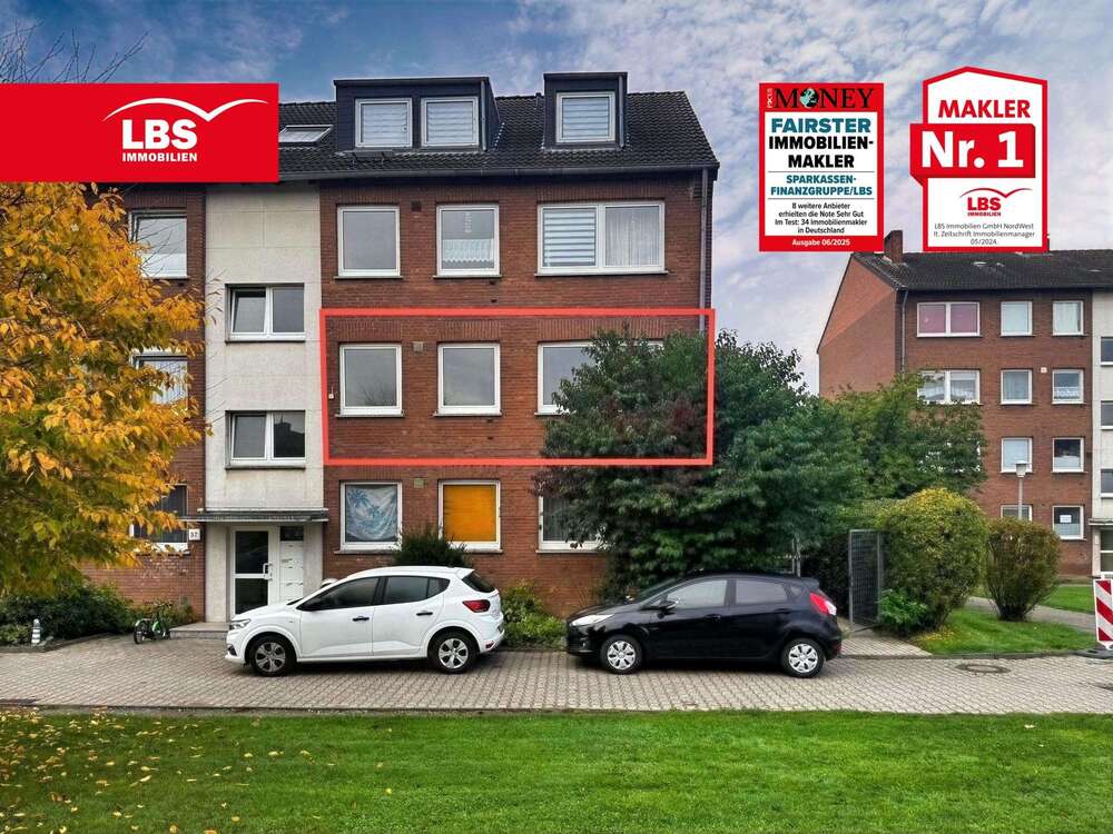 Thumbnail-Wohnung zum Kaufen in Krefeld 126.000,00 € 65 m²