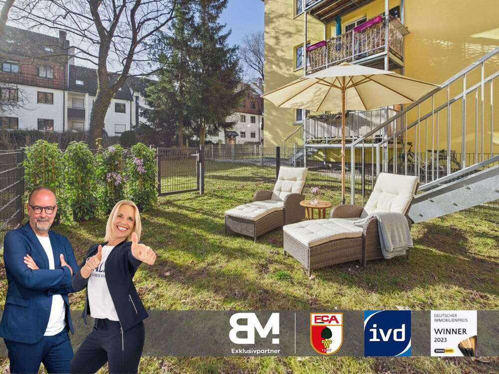 Thumbnail-Wohnung zum Kaufen in Augsburg 396.000,00 € 72 m²