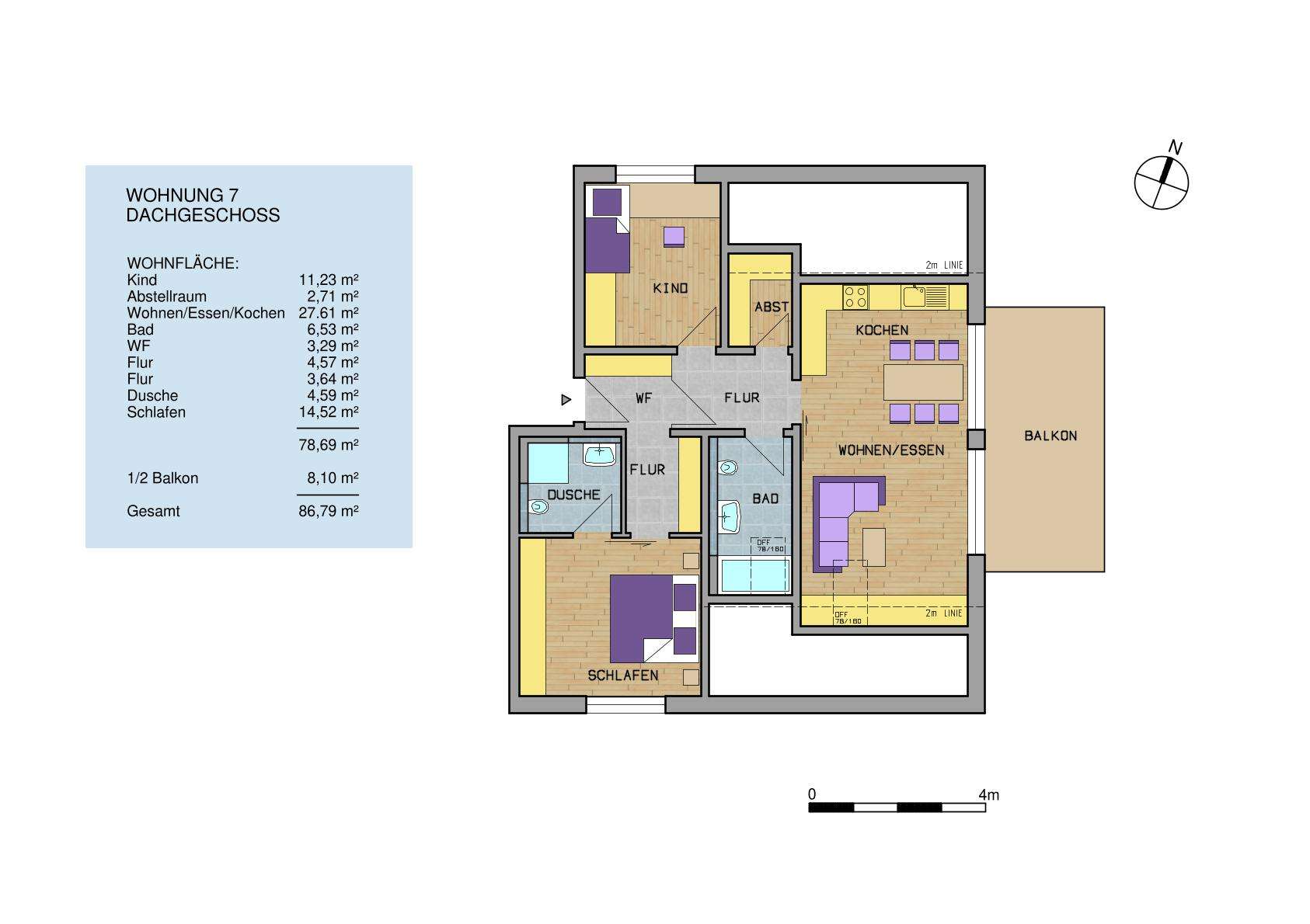 Thumbnail-Wohnung zum Kaufen in Simmozheim 473.006,00 € 86.79 m²
