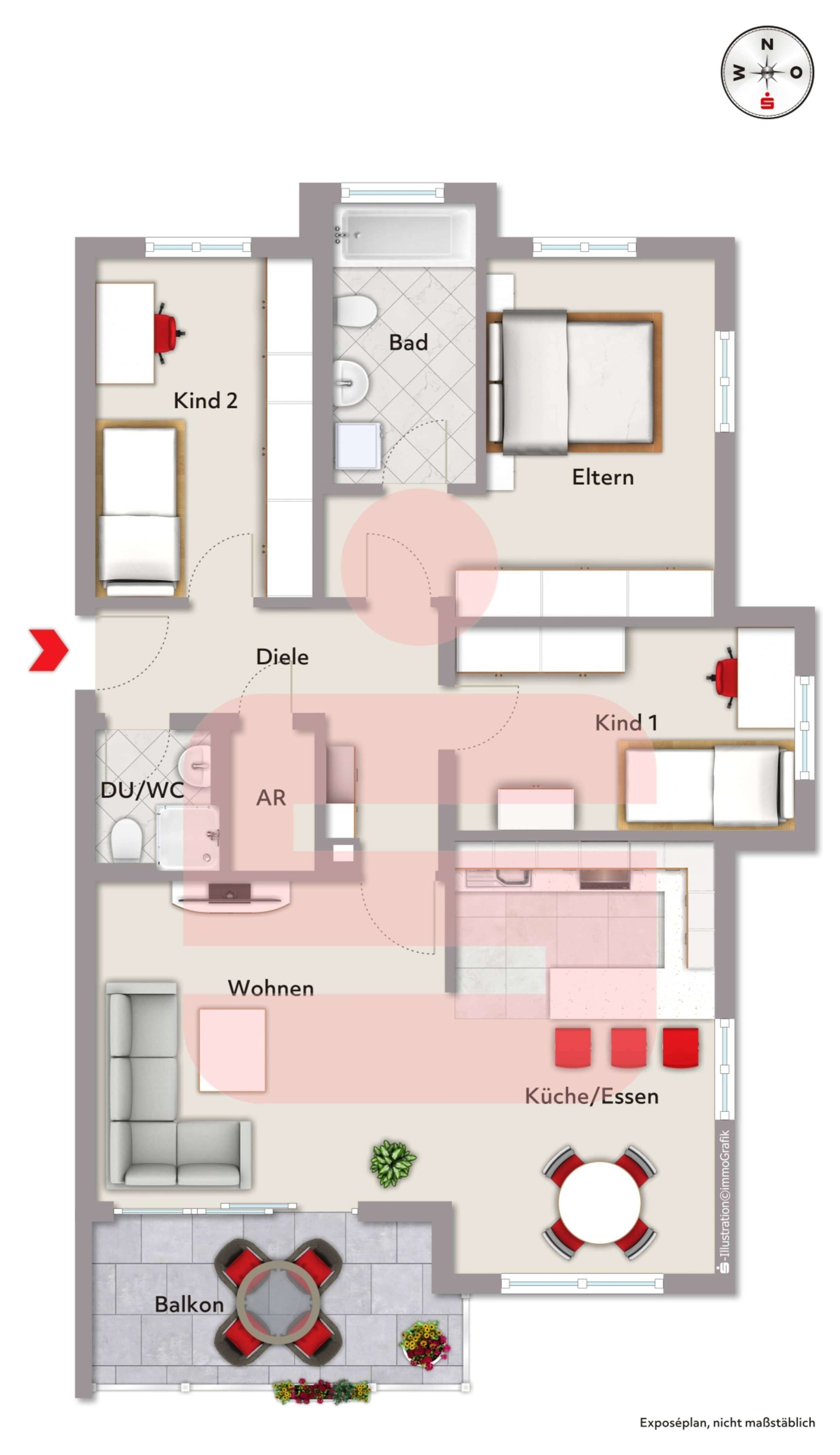 Thumbnail-Wohnung zum Kaufen in Sonthofen 459.000,00 € 93 m²