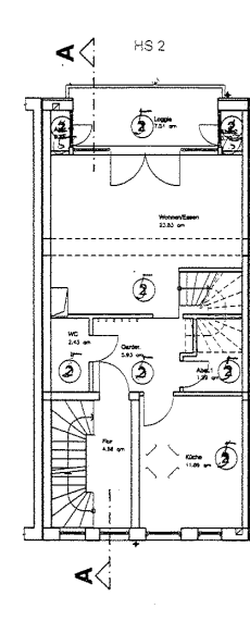 Thumbnail-Wohnung zum Mieten in Frankfurt am Main 1.800,00 € 100 m²