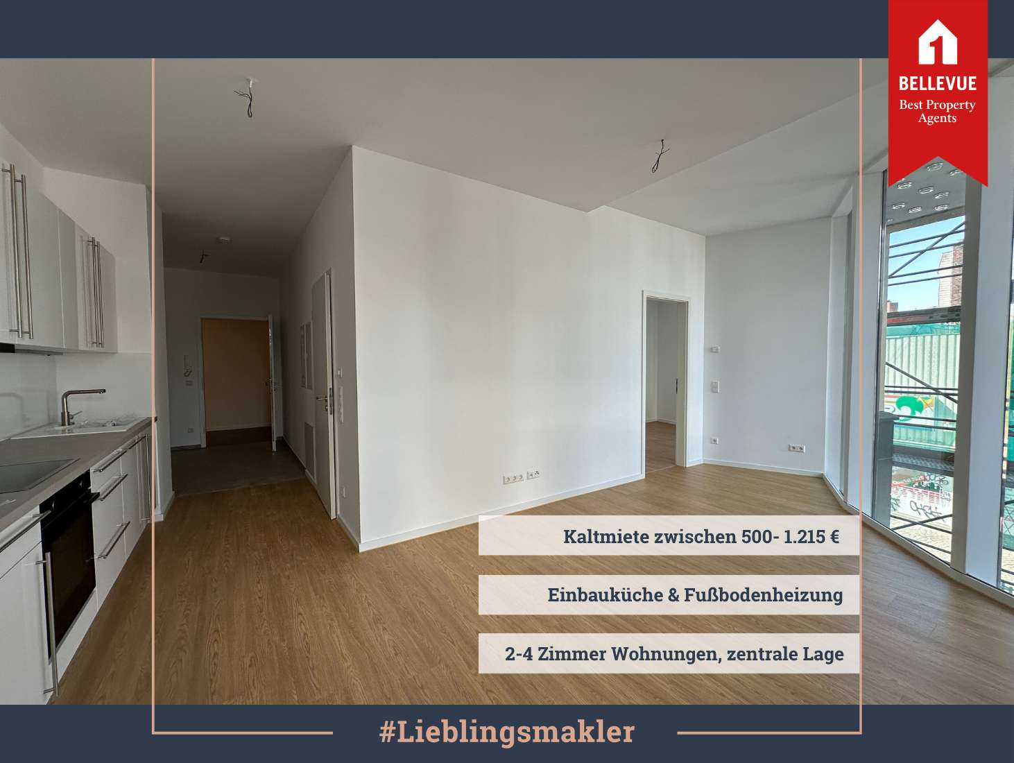 Thumbnail-Wohnung zum Mieten in Aachen Mitte 710,00 € 50.59 m²