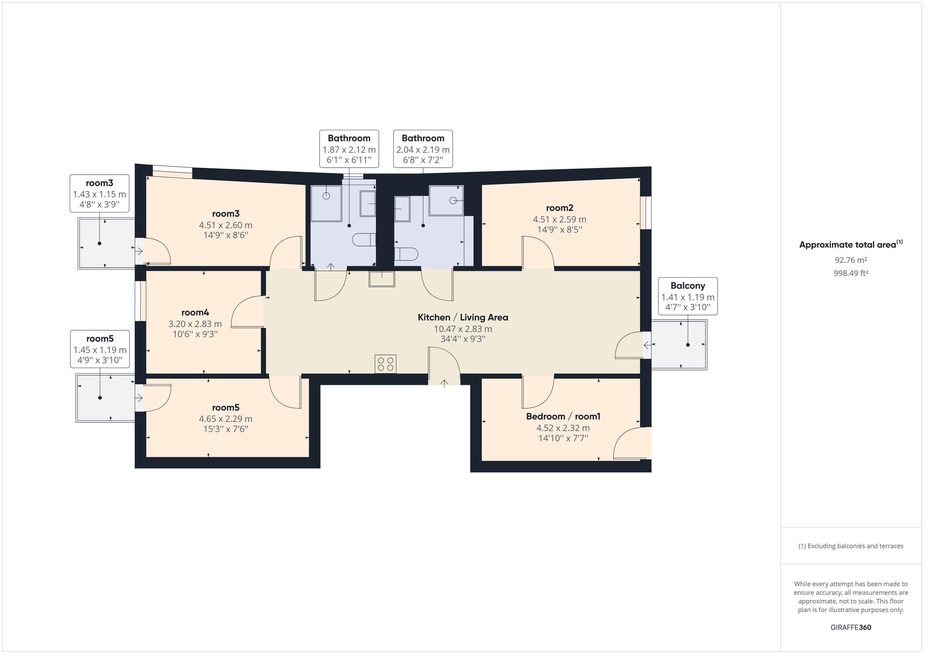 Thumbnail-Wohnung zum Mieten in Berlin 574,80 € 18.8 m²
