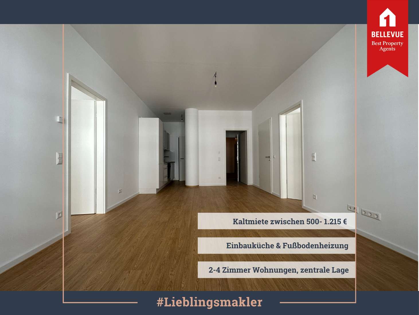 Thumbnail-Wohnung zum Mieten in Aachen Mitte 1.025,00 € 75.78 m²