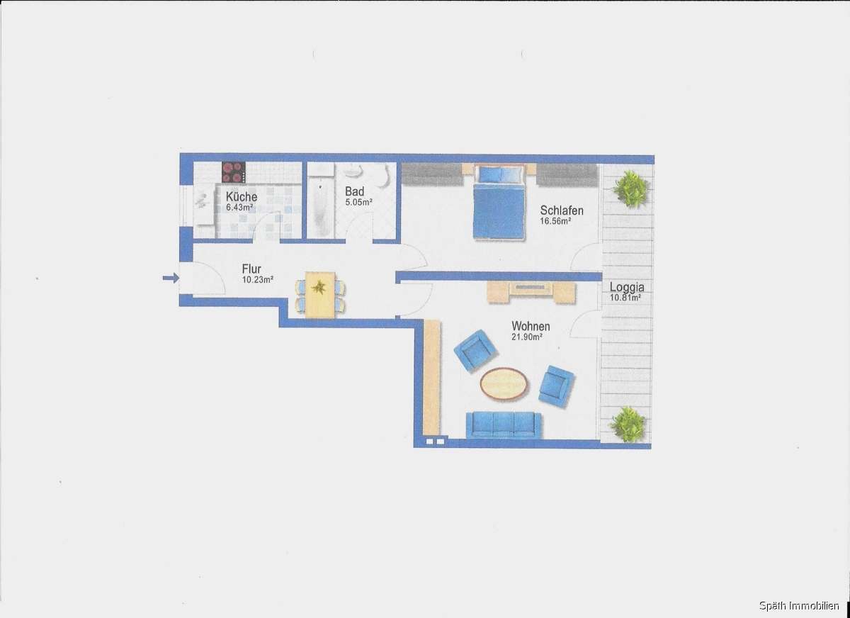 Thumbnail-Wohnung zum Kaufen in Hamburg 320.000,00 € 63.04 m²