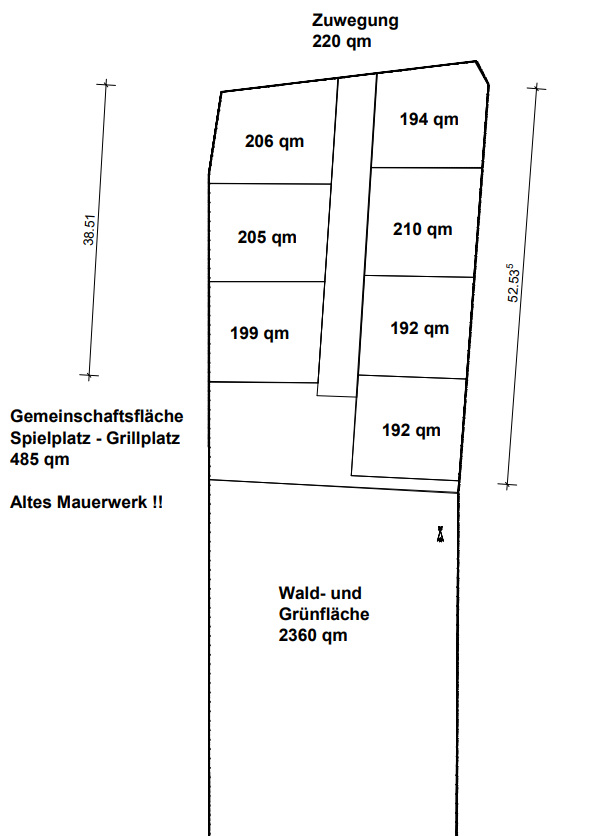Thumbnail-Grundstück zu verkaufen in Klettenberg 27.500,00 € 205 m²