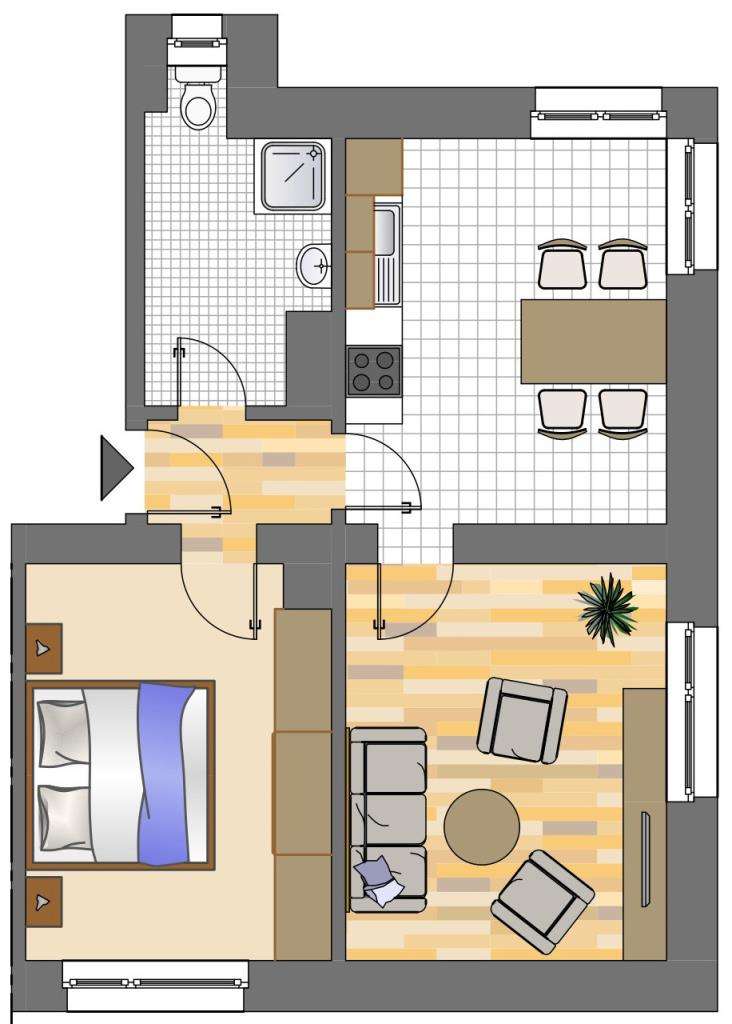 Thumbnail-Wohnung zum Mieten in Dortmund 189,97 € 49.27 m²