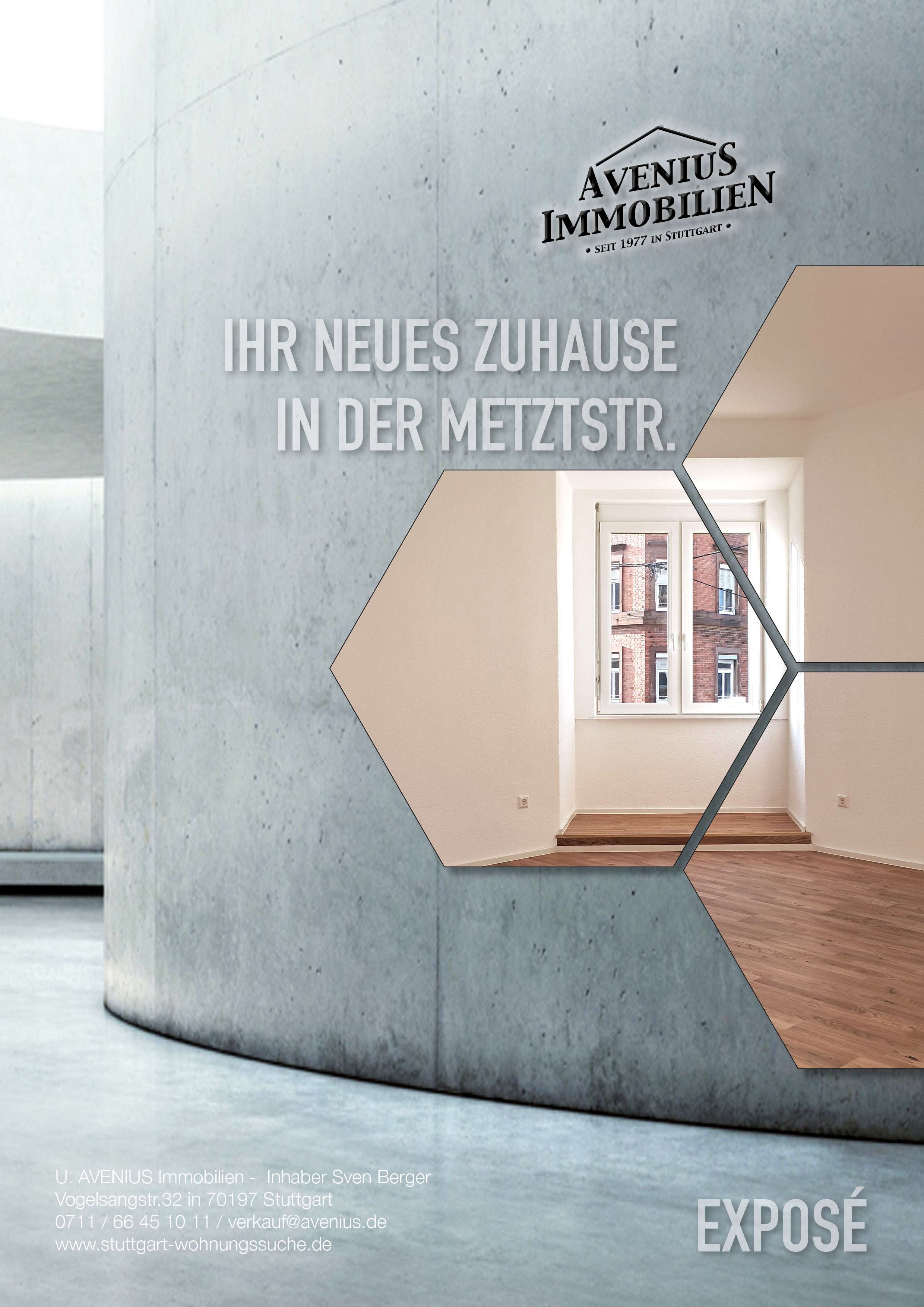 Thumbnail-Wohnung zum Mieten in Stuttgart 1.225,00 € 84.77 m²