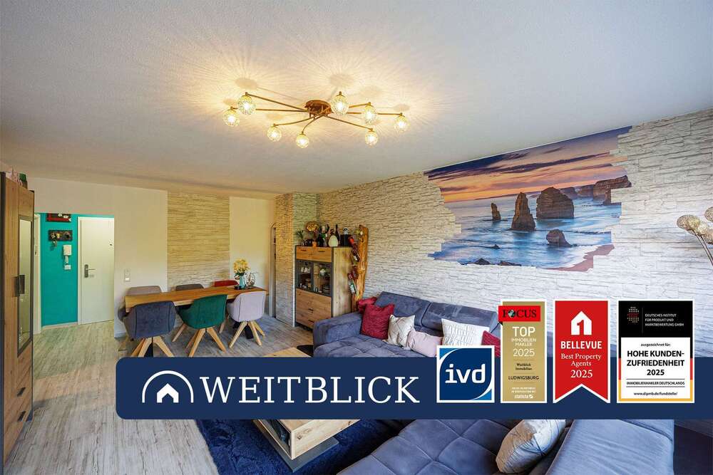 Thumbnail-Wohnung zum Kaufen in Tamm 215.000,00 € 57.01 m²