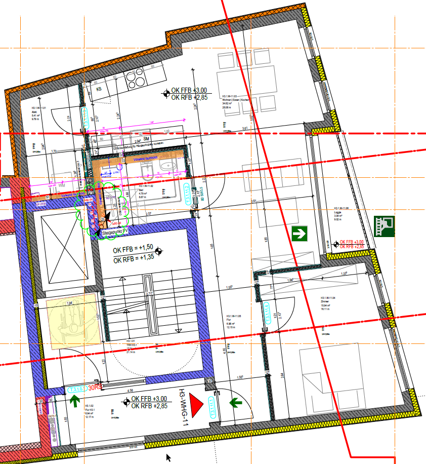 Thumbnail-Wohnung zum Mieten in Wetzlar 1.000,00 € 69.26 m²