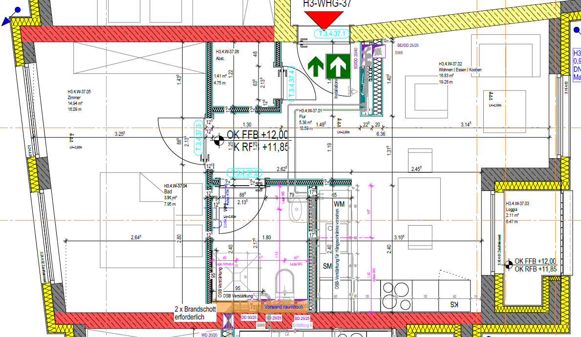 Thumbnail-Wohnung zum Mieten in Wetzlar 770,00 € 43.53 m²