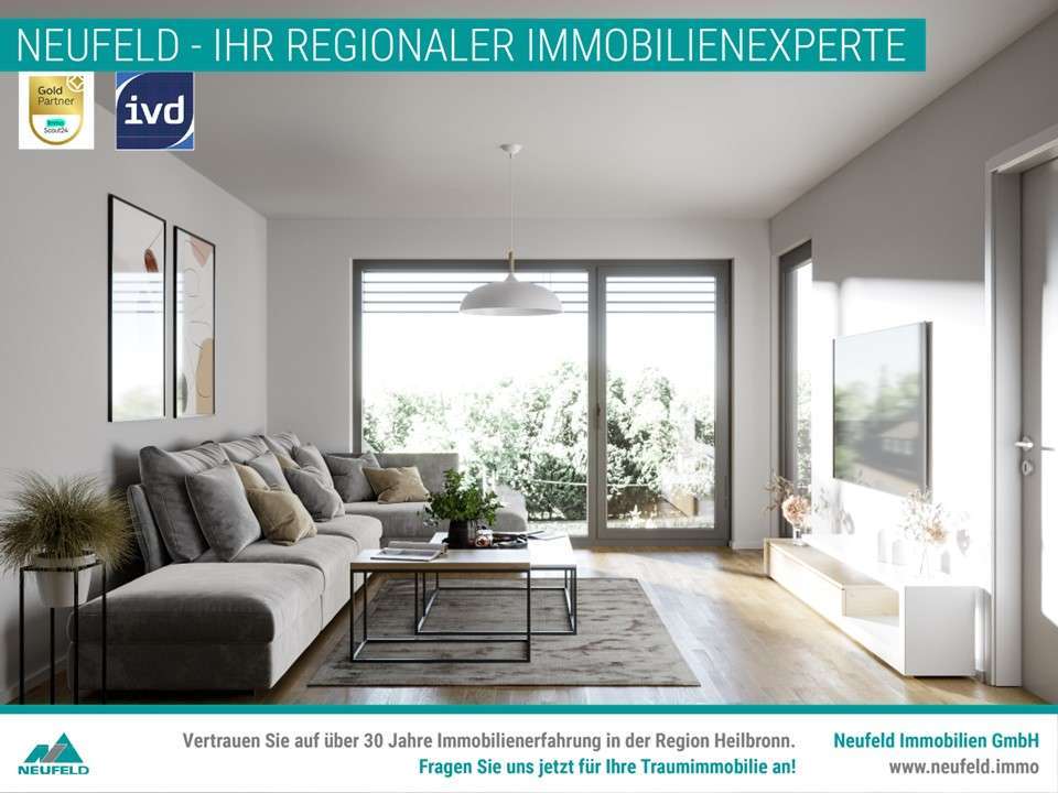 Thumbnail-Wohnung zum Mieten in Oedheim 799,00 € 46.94 m²