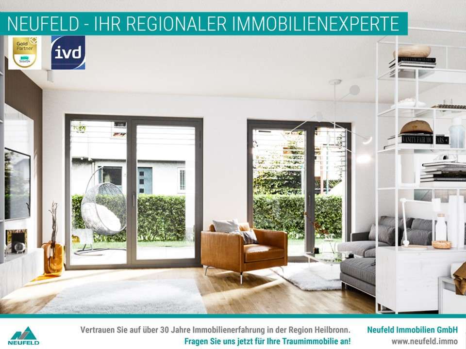 Thumbnail-Wohnung zum Mieten in Oedheim 939,00 € 56.57 m²