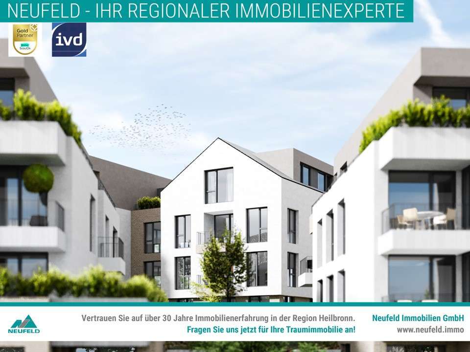 Thumbnail-Wohnung zum Mieten in Oedheim 1.295,00 € 90.75 m²