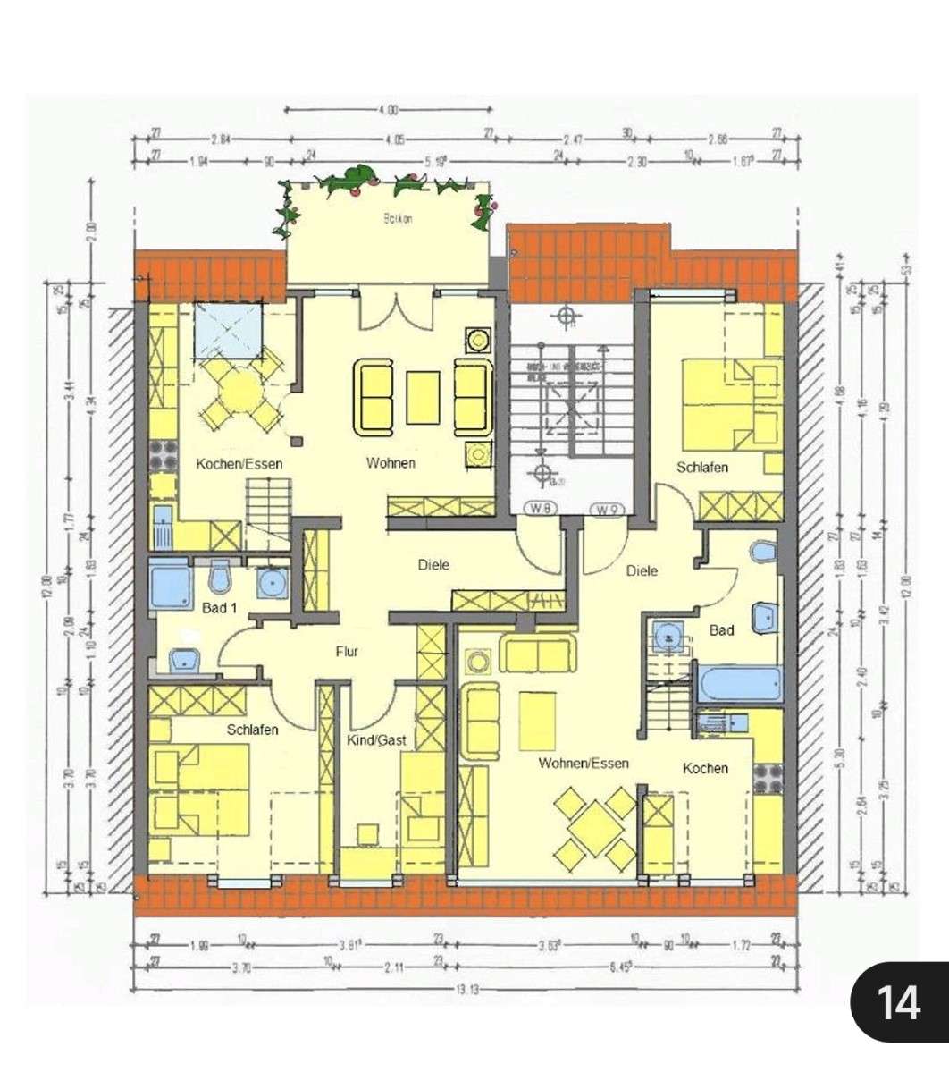 Thumbnail-Wohnung zum Mieten in Erfurt 984,00 € 82 m²