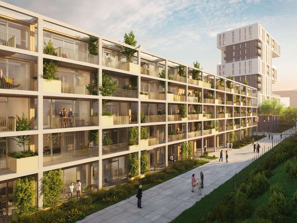 Thumbnail-Wohnung zum Kaufen in Mannheim 269.324,00 € 38.33 m²