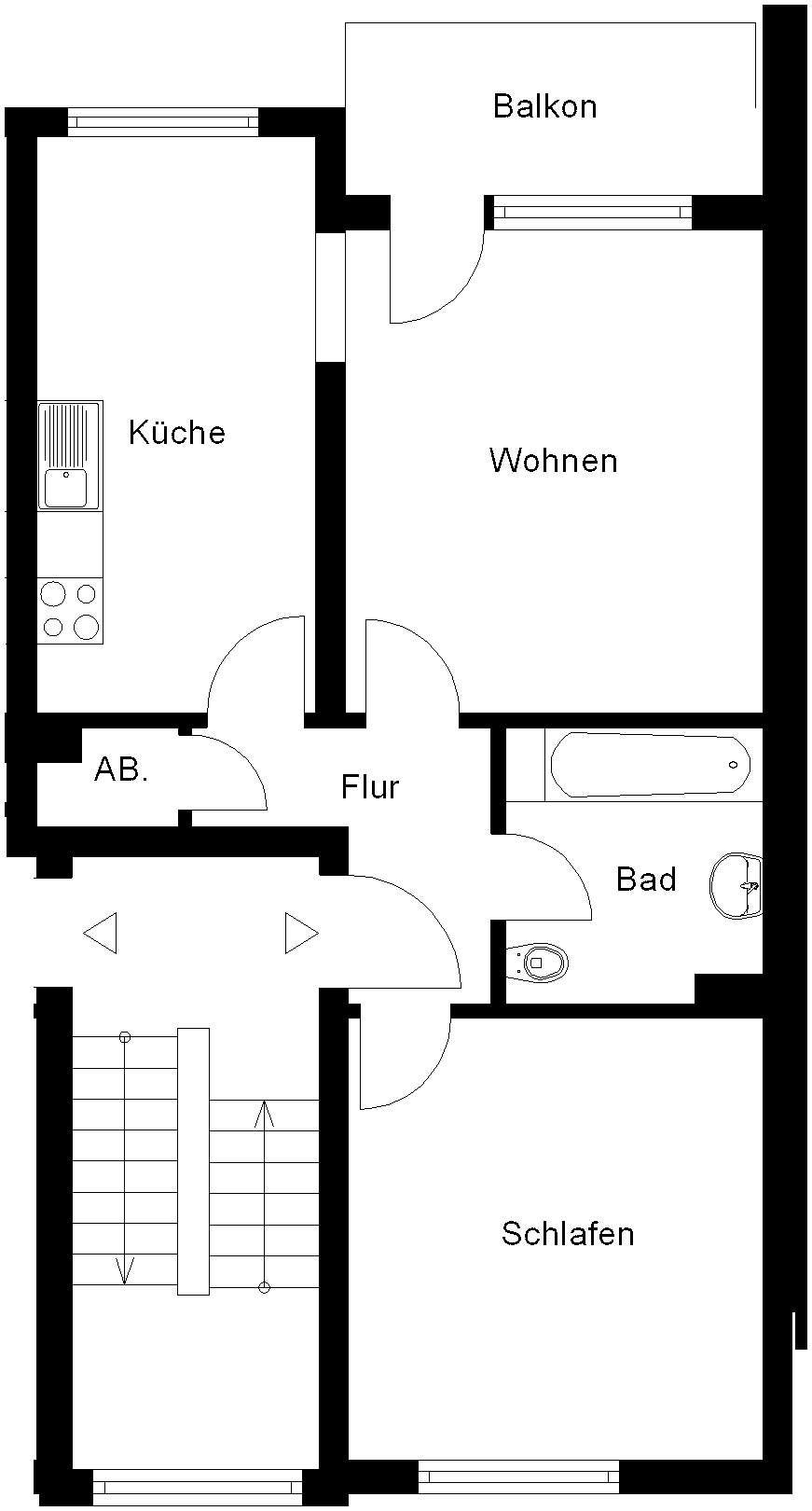 Thumbnail-Wohnung zum Mieten in Dierdorf 478,88 € 58.4 m²