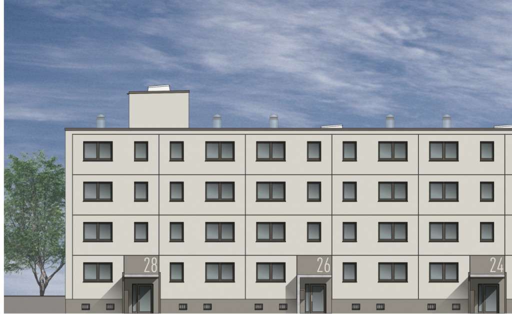Thumbnail-Wohnung zum Mieten in Halle (Saale) 368,00 € 56.65 m²
