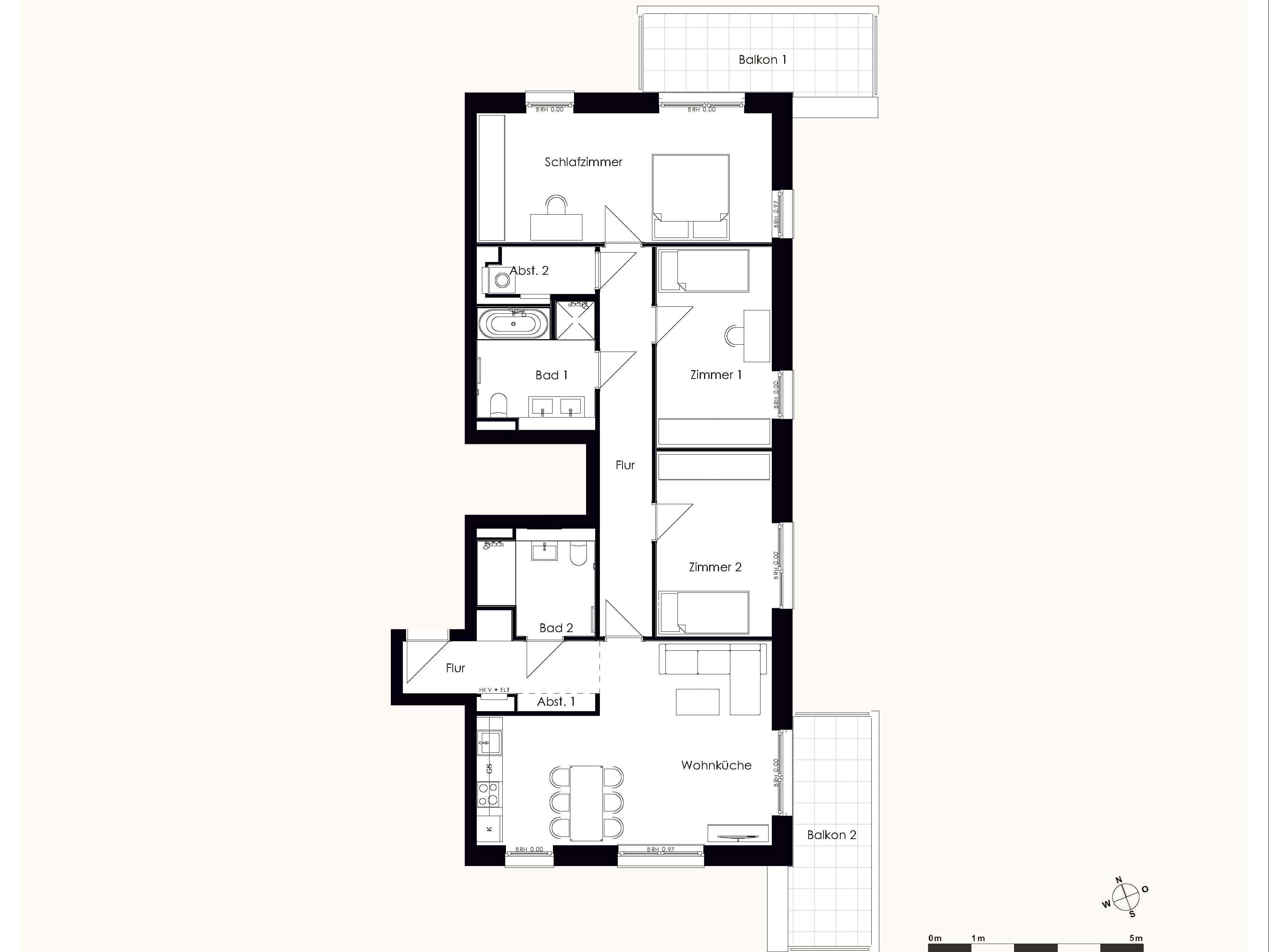 Thumbnail-Wohnung zum Mieten in Bruchsal 1.590,30 € 117.8 m²