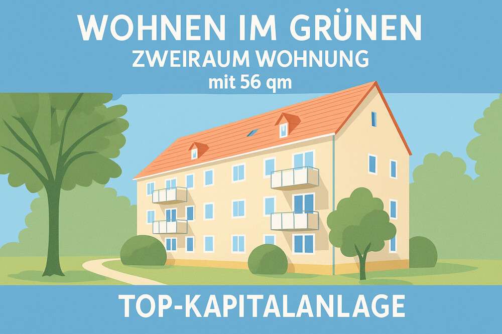 Thumbnail-Wohnung zum Kaufen in Dessau-Roßlau 41.990,00 € 56.56 m²