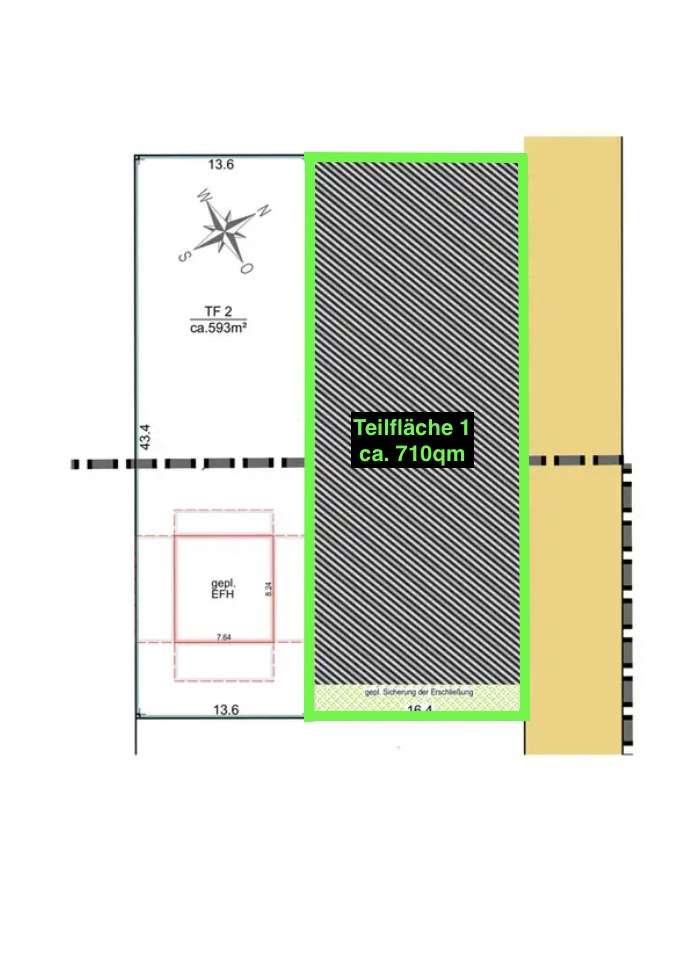 Thumbnail-Grundstück zu verkaufen in Am Mellensee 146.260,00 € 710 m²