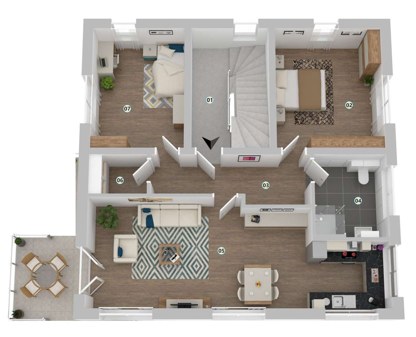 Thumbnail-Wohnung zum Mieten in Ingolstadt 1.190,00 € 87 m²