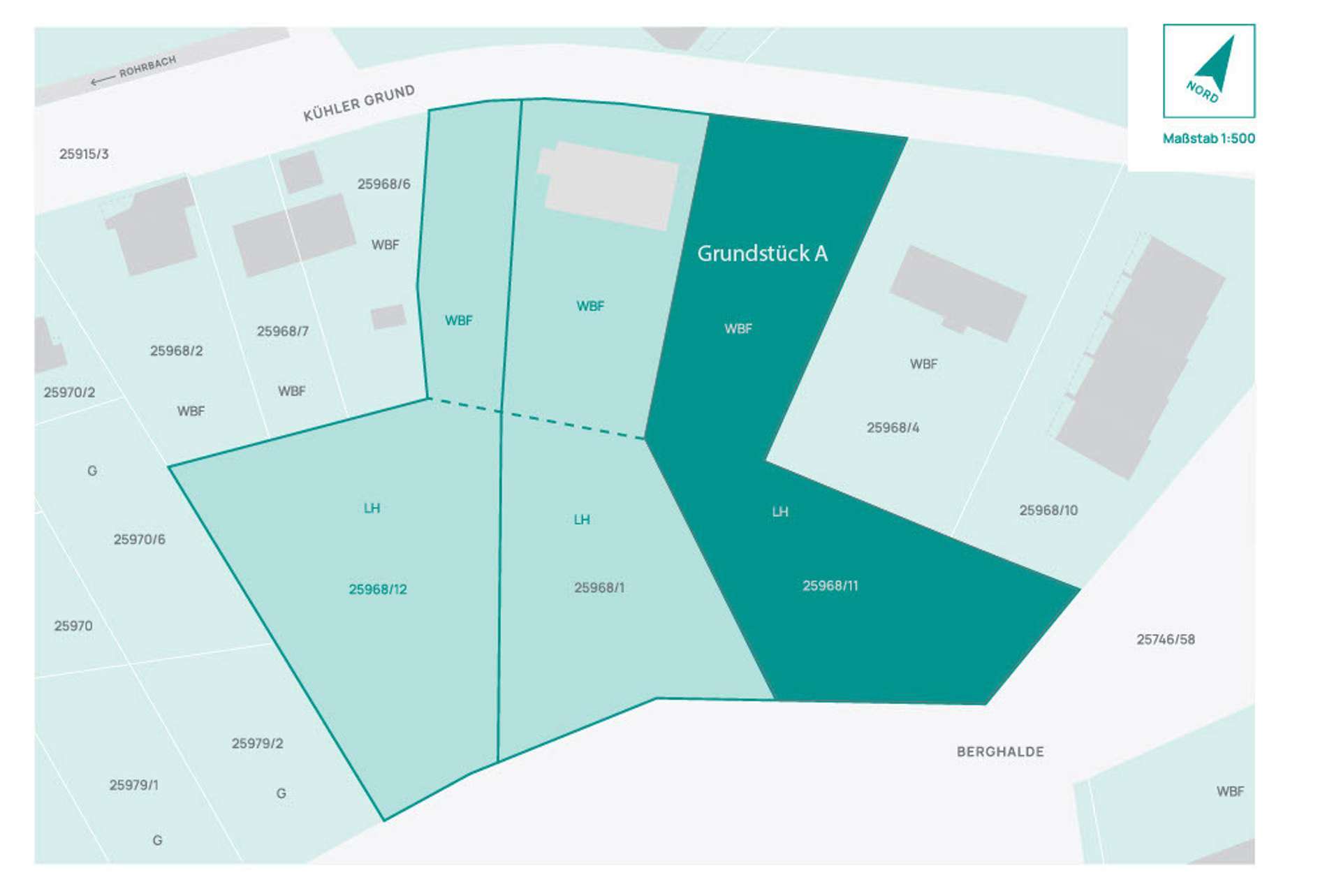 Thumbnail-Grundstück zu verkaufen in Heidelberg 1.550.000,00 € 2961 m²
